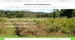 Desktop Screenshot of muskingumriver.org